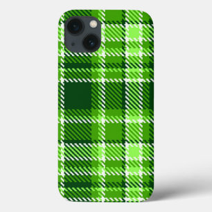 Gecontroleerd groen kleurpatroon iPhone 13 hoesje