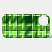 Gecontroleerd groen kleurpatroon Case-Mate iPhone case (Achterkant (horizontaal))