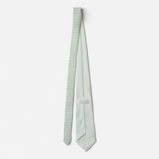 Gecontroleerd groen stropdas (Achterkant)