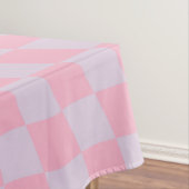 Gecontroleerd Lila Patroon Roze Checkerboard contr Tafelkleed (Voorbeeld)