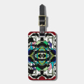 Gecontroleerd ontwerp bagagelabel (Voorkant verticaal)