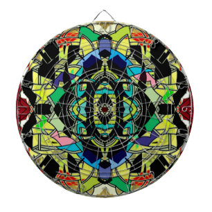 Gecontroleerd ontwerp dartbord