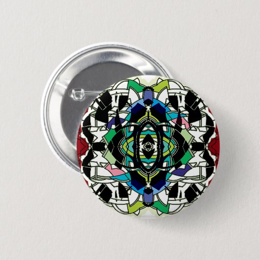 Gecontroleerd ontwerp ronde button 5,7 cm (Voorkant /achterkant)