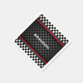 Gecontroleerd ontwerppapier servetten (Hoek)