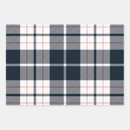 Gecontroleerd patroon inpakpapier vel