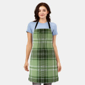 Gecontroleerd patroon schort (Gedragen)