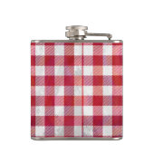 Gecontroleerd Plays Red en White Heupfles (Achterkant)