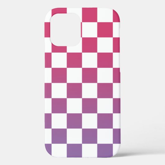 Gecontroleerd roleerd roze naar Paars Ombré Patter Case-Mate iPhone Case (Achterkant)