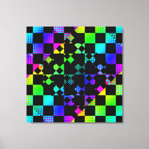 Gecontroleerd Twist door Kenneth Yoncich Canvas Afdruk