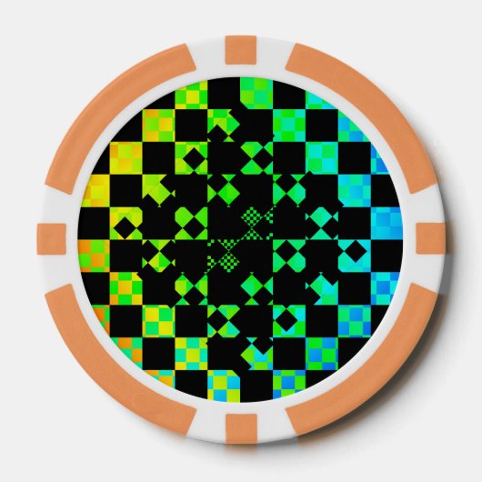 Gecontroleerd Twist door Kenneth Yoncich Pokerchips (Voorkant)