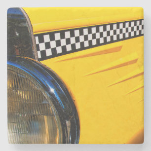 Gecontroleerd verleden stenen onderzetter