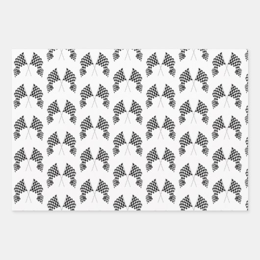 Gecontroleerd vlaggenontwerp inpakpapier vel (Voorkant)