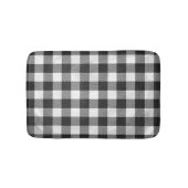 Gecontroleerd, zwart en wit badmat (Voorkant)