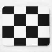 Gecontroleerd zwart-wit muismat (Voorkant)