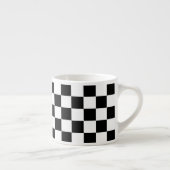 Gecontroleerde Flag Espresso Cup Espresso Kop (Rechts)