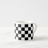 Gecontroleerde Flag Espresso Cup Kop (Voorkant rechts)