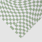 Gecontroleerde Gerichte Groene Controles van de Sa Tissuepapier (Detail)