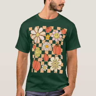 Gecontroleerde Herfst najaar herfst seizoen pompoe T-shirt