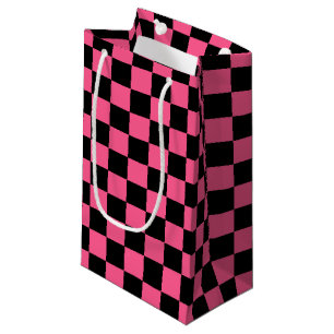 Gecontroleerde Hot Pink en Black Klein Cadeauzakje