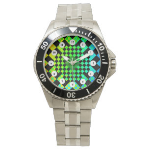 Gecontroleerde illusie (C Face) door Kenneth Yonci Horloge