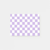 Gecontroleerde Lavender en Wit Post-it® Notes (Voorkant)