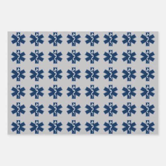 Gecontroleerde paramedische EMT EMS Inpakpapier Vel (Voorkant)