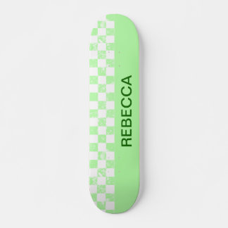 Gecontroleerde parelkalk groen skateboard