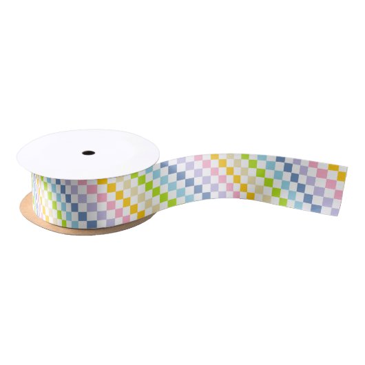 Gecontroleerde pastelregenboog lint (Spoel)