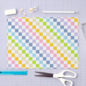 Gecontroleerde pastelregenboog tissuepapier (Craft)