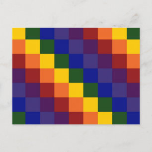 Gecontroleerde regenboog briefkaart