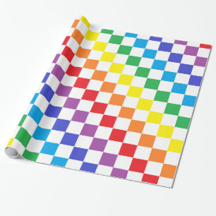 Gecontroleerde regenboog cadeaupapier