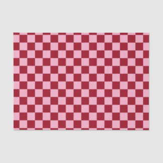 Gecontroleerde roze en Bourgogne Tissuepapier