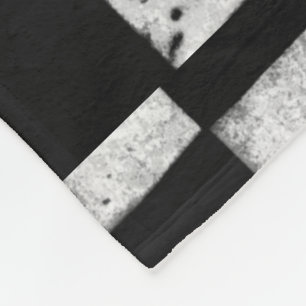 Gecontroleerde vlag-banket fleece deken