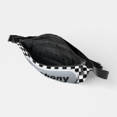 Gecontroleerde vlag Silver Finish Custom Heuptasje (Open)