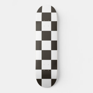 Gecontroleerde vlag (zwart en wit) (het Patroon va Skateboard