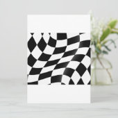 Gecontroleerde vlaggenuitnodigingen kaart (Staand voorkant)