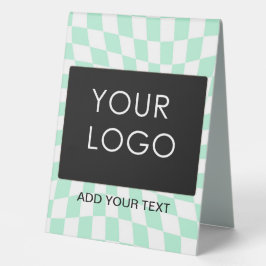 Gecontroleerde Zaken Munt toevoegen Logo