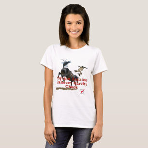 Gecontroleerde zwaartekracht bij paarden t-shirt