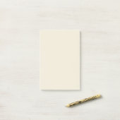 Gecoördineerde Eggshell-kleuren Post-it® Notes (Op bureau)