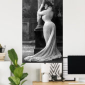 GECORDEERDE VROUW 1902 POSTER (Thuiskantoor)