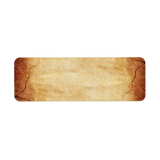 GECRACKED AARDE CLAY TEXTURES ABSTRACT RANDOM TEMP ETIKET (Voorkant)