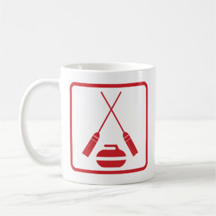 GeCrossed-Brooms-krullingsrek Koffiemok