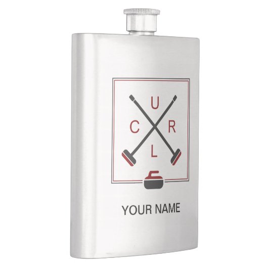 GeCrosseerde kamer voor omkringing - Jouw naam toe Flacon (Rechts)