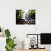 Geculpteerde Rocks Poster (Thuiskantoor)