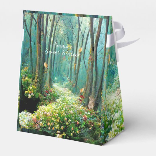 Gecumuleerde bosbessen 16 feigers mousserende lich bedankdoosjes (Achterkant)