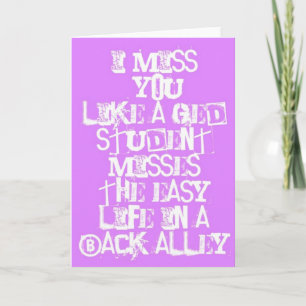 GED Student Wenskaart Kaart