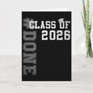 #gedaan Afstudeerklas 2026 Afgestudeerd Senior 202 Kaart