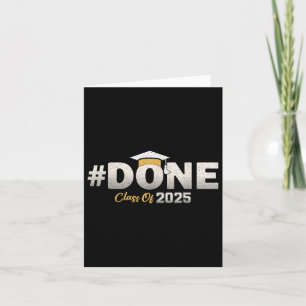 Gedaan CL van 2025 Afstuderen Afstuderen Senior 20 Kaart