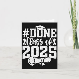 Gedaan CL van 2025 Afstuderen jaar van Afstuderen Kaart