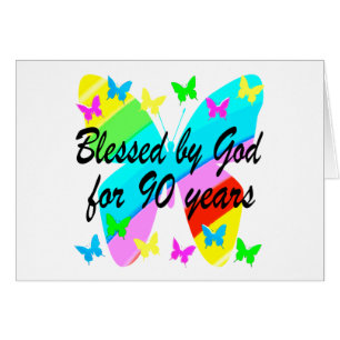 GEDAAN DOOR GOD VOOR 90 JAAR